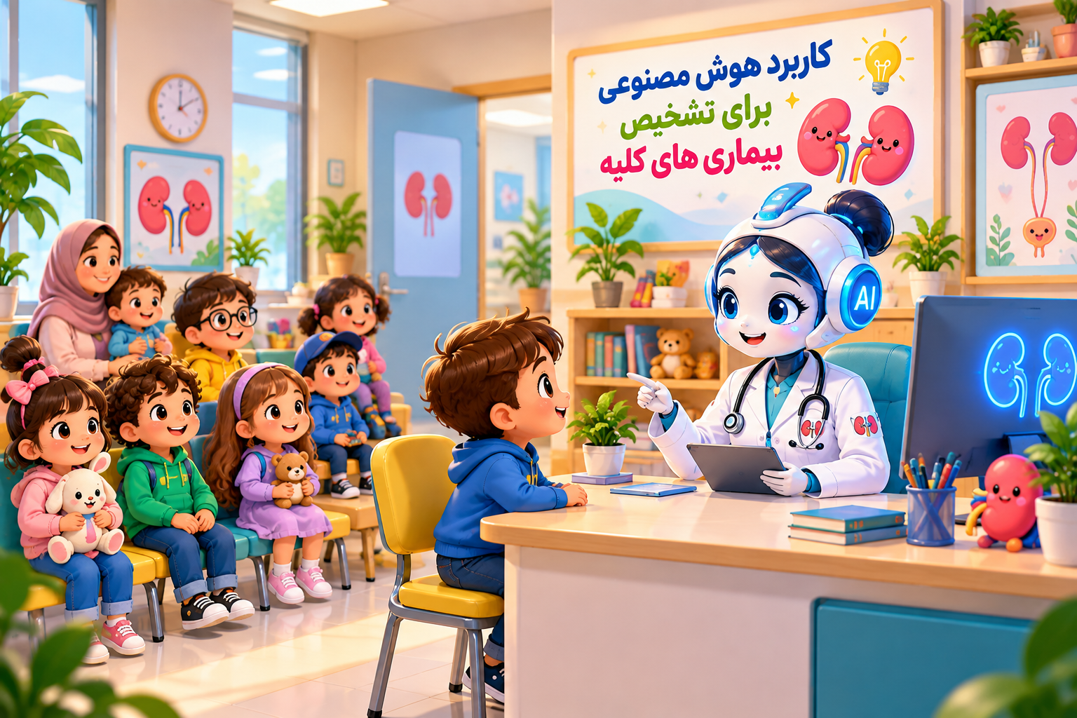 تشخیص بیماری کلیه با هوش مصنوعی